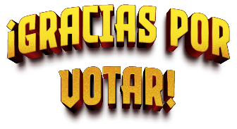 ¡Gracias por votar!