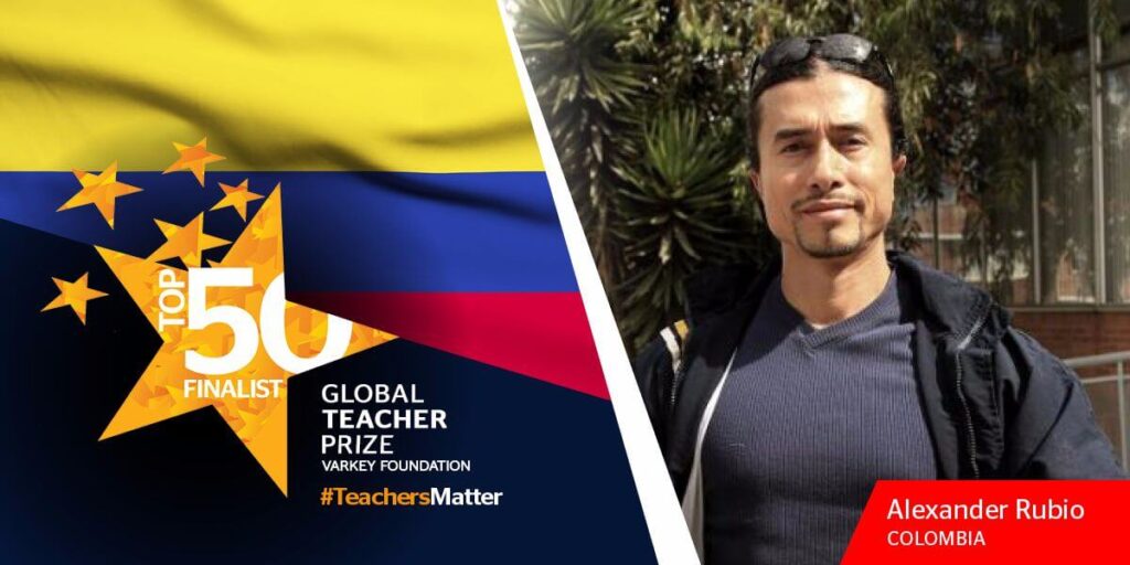UN COLOMBIANO ENTRE LOS 50 MEJORES PROFESORES DEL MUNDO