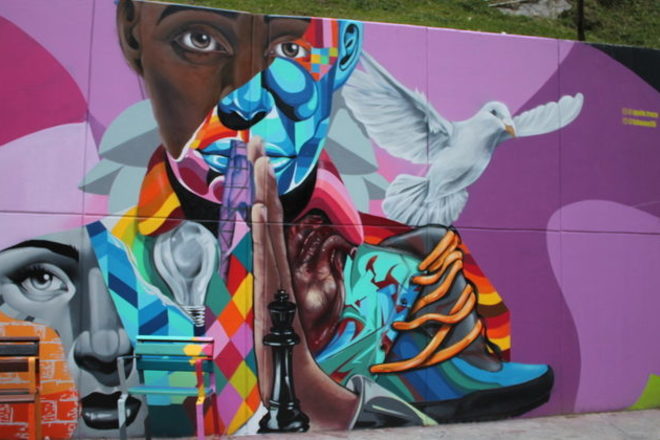 Graffitour: una fiesta de color en Medellín